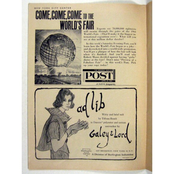 New York City Ballet Playbill April 1961 Swan Lake Violette Verdy Tschaikovsky - Picture 7 of 11